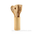 Durable bamboo kitchenware utensils cooking utensils sets